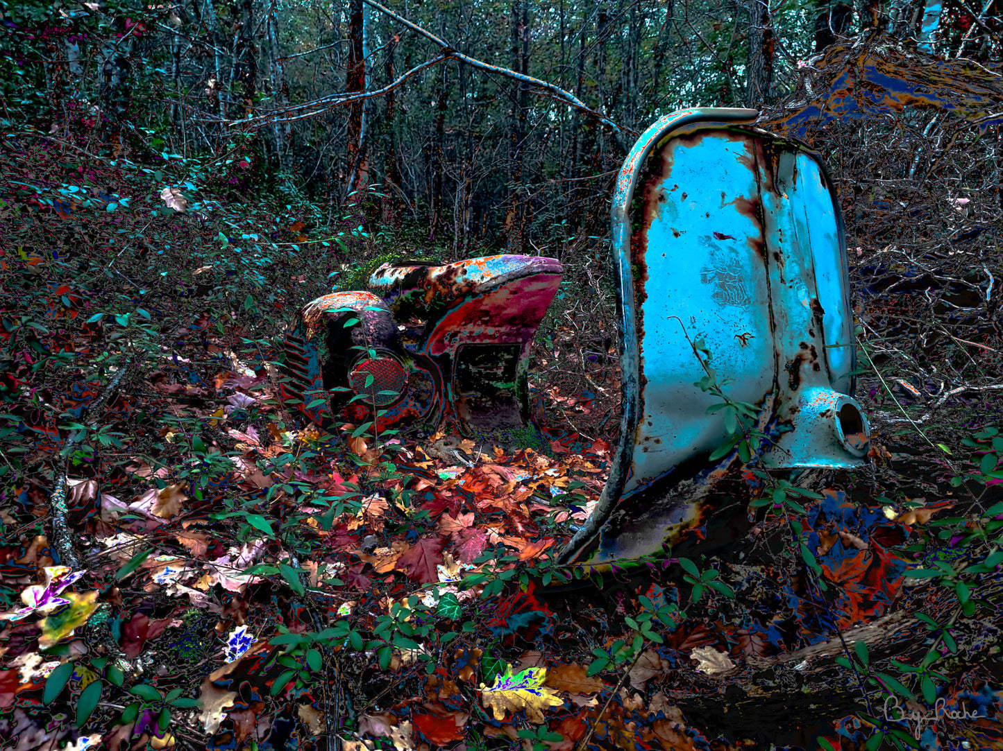 Abandoned Piaggio